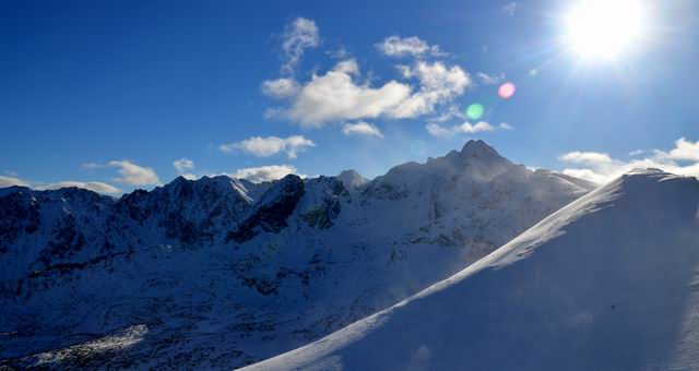Panorama z Kasprowego Wierchu