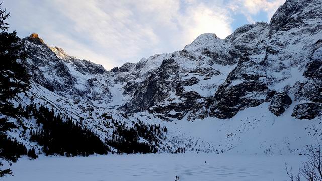 Widok na Morskie Oko